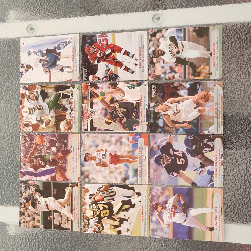 Sports Illustrated Kids Trading Cards #16 - Set of 12 - GUC